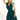 Numoco 348-11 SCARLETT - flared dress with a neckline - green-0