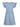 Full Size Ruffled Round Neck Cap Sleeve Denim Dress - Street Rider Apparel