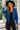 Fringe Trim Lapel Collar Cropped Blazer - Street Rider Apparel