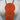 Triple Bound with Horn Necklace Orange-0
