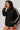 Double Take Contrast Trim Long Sleeve Half Snap Texture Hoodie with Pocket - Street Rider Apparel