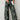 Green Camo Denim Cargo Wide Leg Pants - Street Rider Apparel