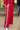 Fiery Red Varsity Striped Detail Cropped Pullover Wide Leg Pants 2pcs Outfit - Street Rider Apparel