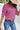 Round Neck Flounce Sleeve Blouse - Street Rider Apparel