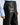 Roman Men's Real Leather Wide Leg Trouser Black-3