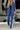 Full Size Contrast Lapel Collar Top and Pants Set - Street Rider Apparel