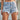 Distressed Raw Hem Denim Shorts - Street Rider Apparel