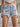 Distressed Raw Hem Denim Shorts - Street Rider Apparel