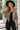 Fringe Trim Lapel Collar Cropped Blazer - Street Rider Apparel