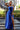 Numoco 547-2 PERLA satin long dress with an exclusive neckline on the back - blue-0