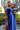 Numoco 547-2 PERLA satin long dress with an exclusive neckline on the back - blue-3