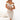 Numoco Basic 564-5 CALLIE Off-the-shoulder midi dress with neckline - light beige-0