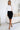 Numoco Basic 569-2 Suede Skirt with Tie - black-2