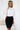 Numoco Basic 569-2 Suede Skirt with Tie - black-0