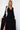 Numoco 572-2 NELA shiny long gown with neckline and long sleeves - black-3