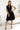 Numoco 573-1 Flared dress with zipper in front - black-1