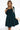 Numoco 574-1 IVANA comfortable trapeze dress with a neckline and long sleeves - green-0