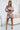 Numoco 577-1 Lace trapeze sweater dress - beige with black and white pattern-2
