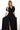 Numoco 581-1 JENNIFER shiny long dress with sleeves and neckline - black with glitter-3