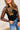 Bow Round Neck Sheer Top - Street Rider Apparel