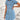 Raw Hem Button Up Short Sleeve Denim Dress