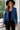 Fringe Trim Lapel Collar Cropped Blazer - Street Rider Apparel