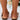 Pink Buckle Fringe Canvas Strap Open Toe Slides Shoes