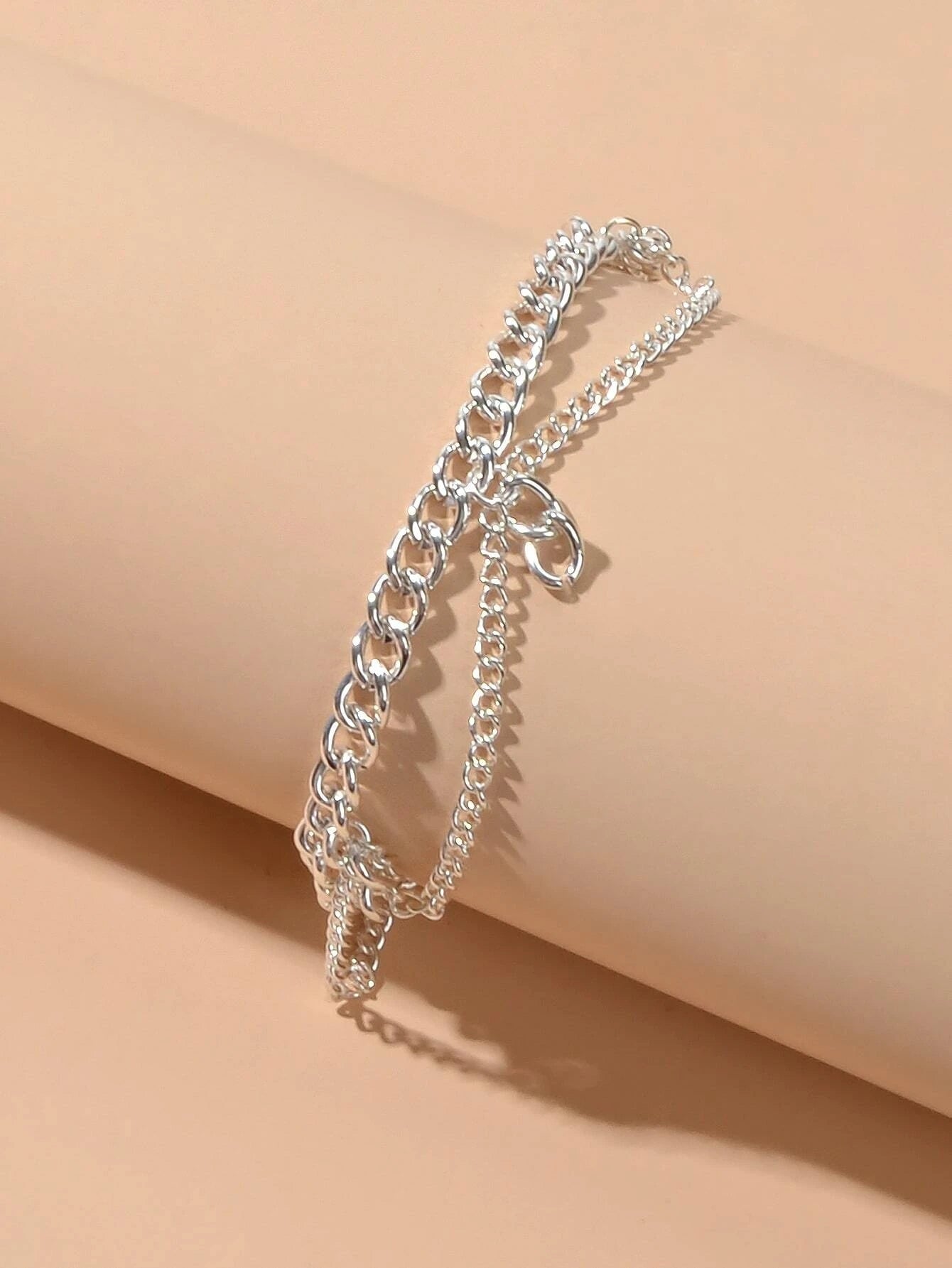 2pcs Fashion Foot Beach Jewellery Silver Chain Tassel Starfish Charm Anklet Gift-4