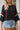 Striped Boat Neck Three-Quarter Sleeve Knit Top - Street Rider Apparel