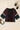 Striped Boat Neck Three-Quarter Sleeve Knit Top - Street Rider Apparel