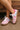 Rose Red Color Block Lace Up Sneakers - Street Rider Apparel