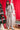 Fiery Red Varsity Striped Detail Cropped Pullover Wide Leg Pants 2pcs Outfit - Street Rider Apparel
