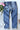 Distressed Football Straight Jeans - Street Rider Apparel