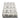 Mud Cloth Textile | Oversize Throw Blanket White-6