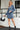 Black Zip up Collared Ribbed Patchwork Sweatshirt Dress with Pockets - Street Rider Apparel