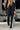 Full Size Contrast Lapel Collar Top and Pants Set - Street Rider Apparel