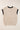 Batwing Sleeve Sweater Top - Light French Beige Contrast Trim-1