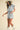 Annie Wear Elastic Waistband Short Sleeve Denim Romper - Street Rider Apparel