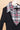 Toddler Little Girls Black Charcoal Combo Plaid Sweater Dress-2