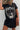 Graphic Round Neck Short Sleeve Tee Dress - Street Rider Apparel
