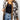 Multicolor Western Cow Print Button-Up Denim Jacket