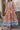 Printed Notched Long Sleeve Maxi Dress - Street Rider Apparel