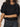Contrast Stitches Detail Half Sleeve Blouse - Street Rider Apparel
