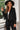 Fringe Trim Lapel Collar Cropped Blazer - Street Rider Apparel
