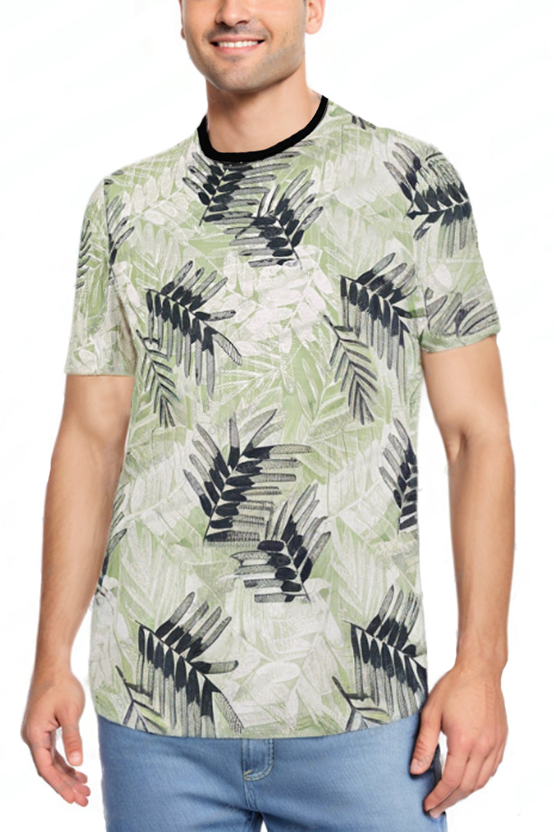 Amazon Palm Print Tee-0