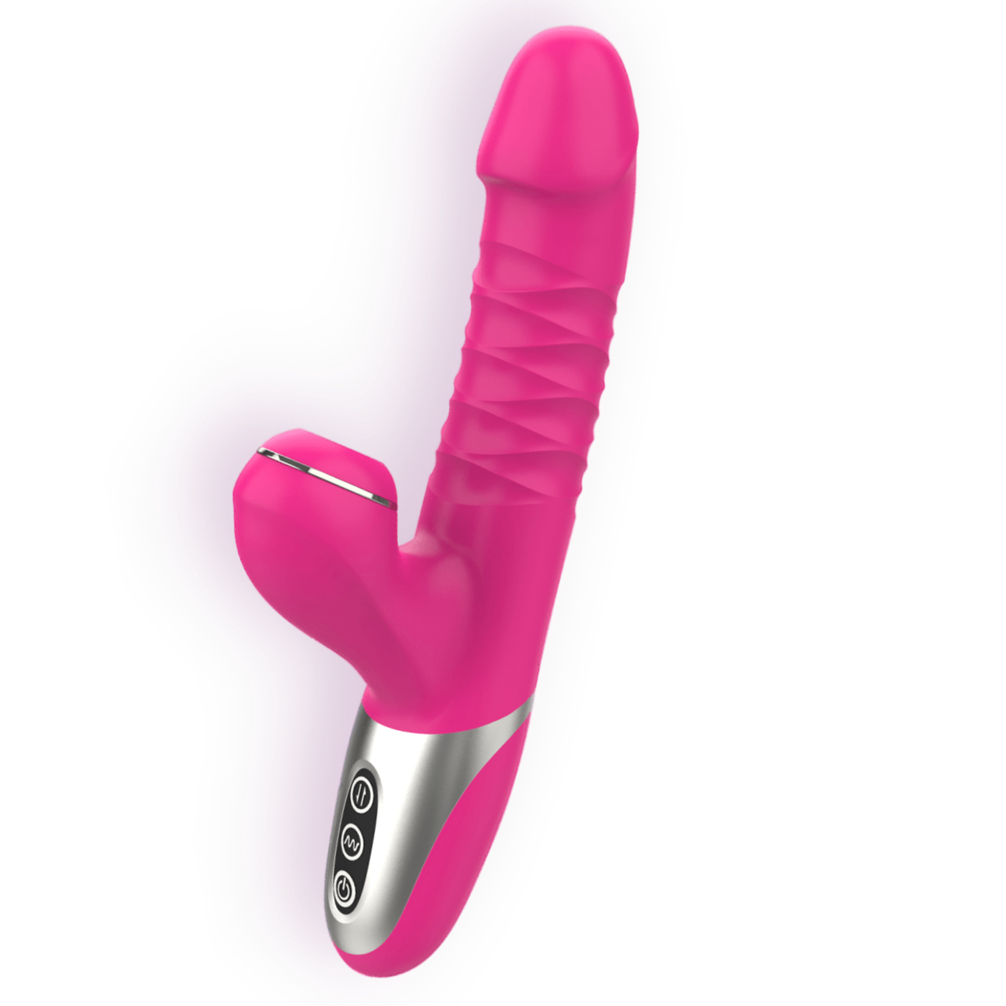 G-spot Dildo, Thrusting & Sucking Vibrator- Abundantia | VForVibes