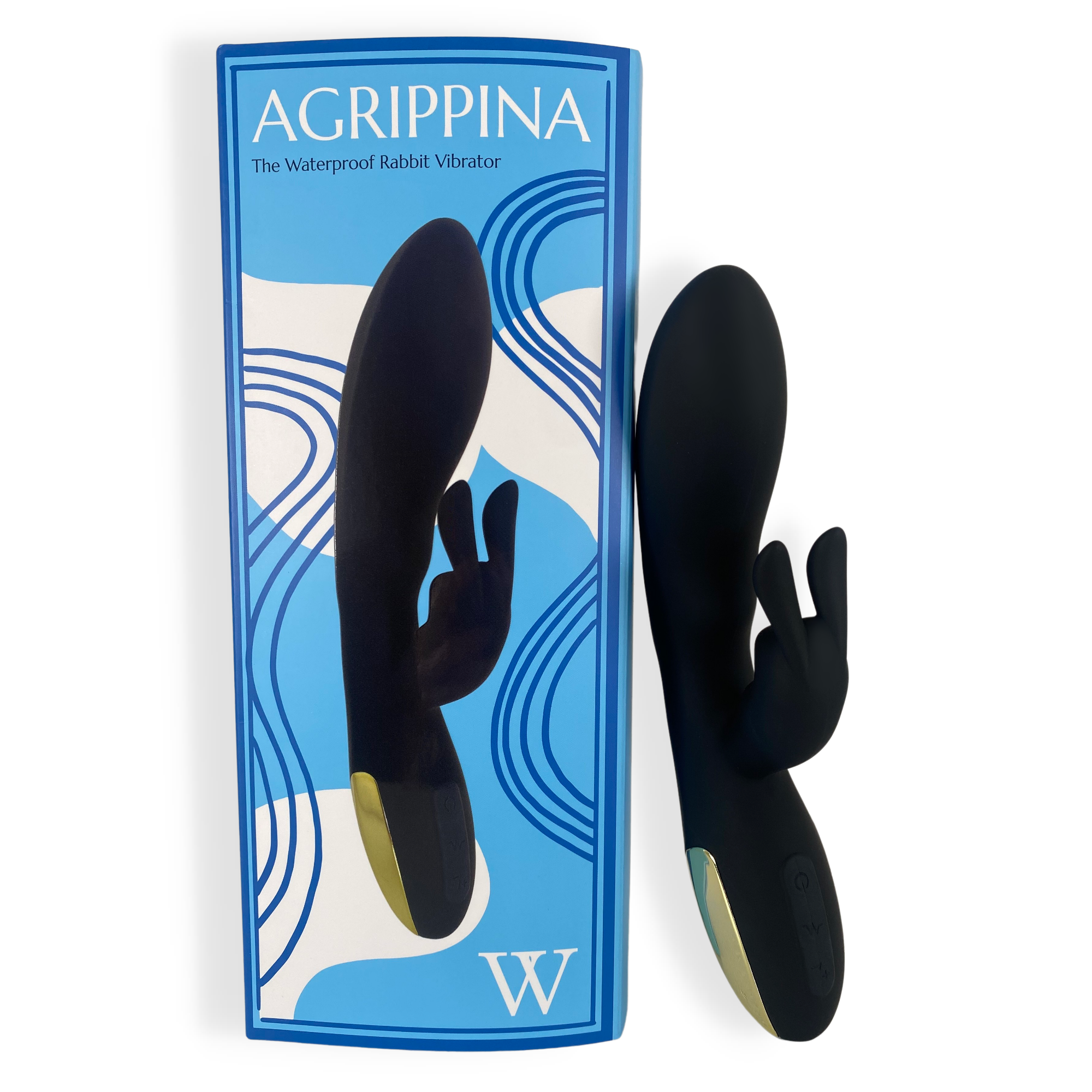 V For Vibes Agrippina Black Rabbit Vibrator