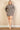 Plus Size Ribbed Long Sleeve Mock neck Mini Bodycon dress (CAPELLA)-4