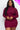 Plus Size Ribbed Long Sleeve Mock neck Mini Bodycon dress (CAPELLA)-5