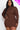 Plus Size Ribbed Long Sleeve Mock neck Mini Bodycon dress (CAPELLA)-6